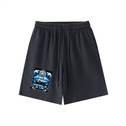 DRU Vintage-Wash Cotton Shorts
