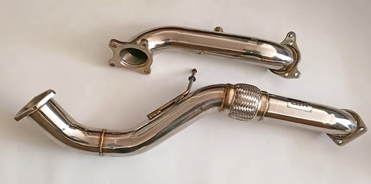 Catless Downpipe & Front Pipe – 2016-2025 Honda Civic 1.5T